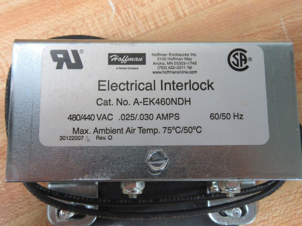 Hoffman A-EK460NDH Electrical Interlock AEK460NDH