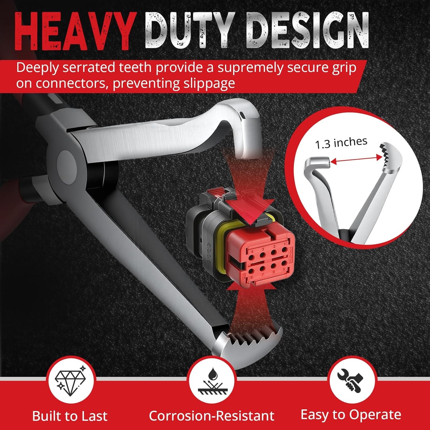 4 Pcs Repair Tool Auto Electrical Disconnect Pliers Connector Separator Wiring