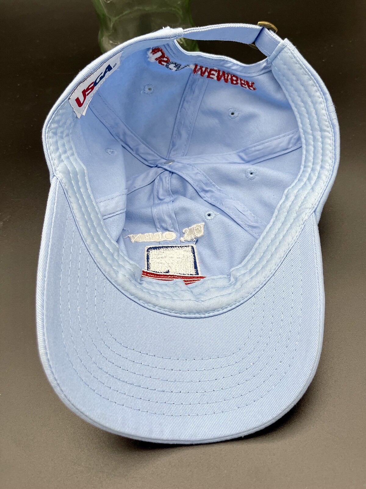 US Open Pebble Beach 2019 Golf Hat Cap USGA Member Light Blue Adjustable