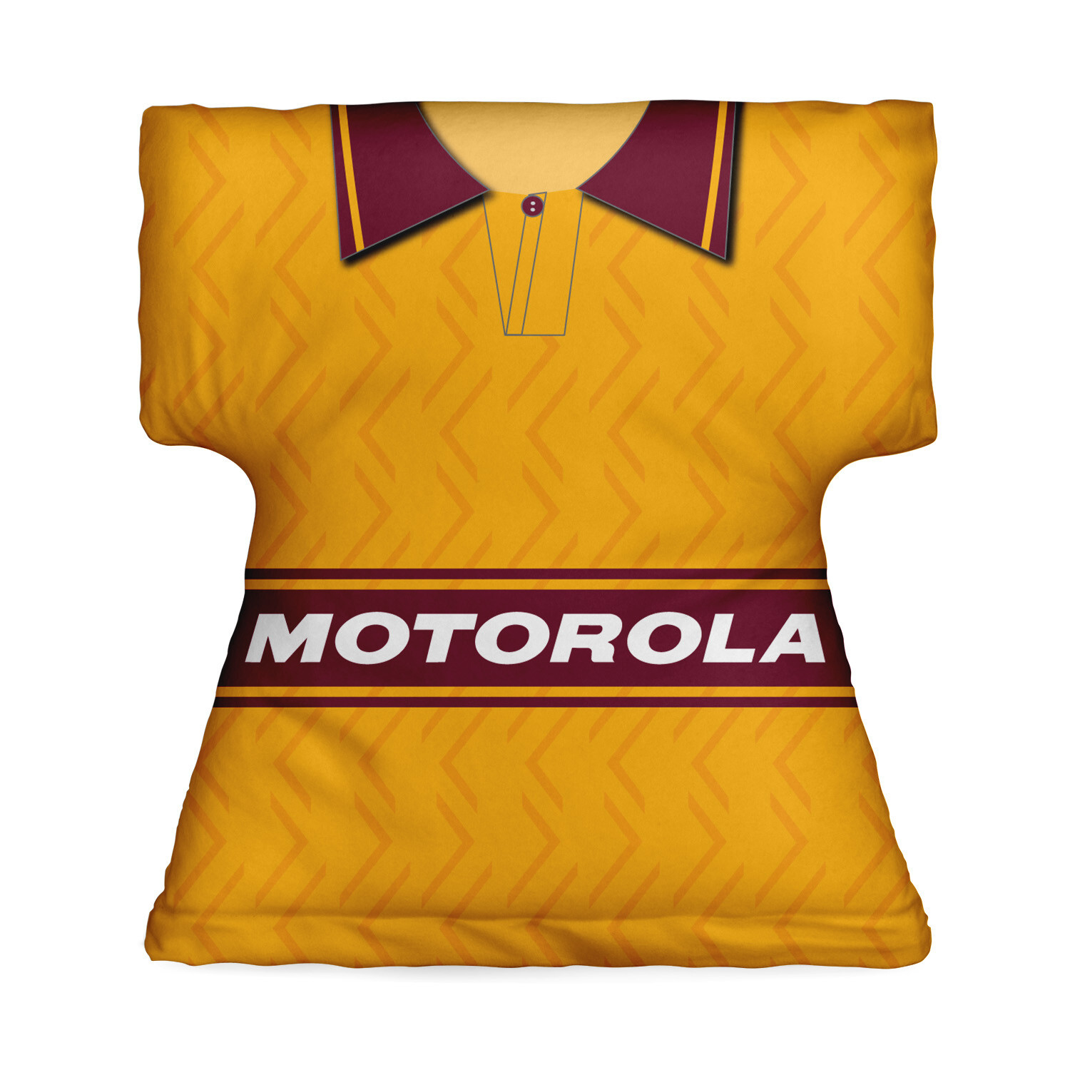 Motherwell 1994 Home Shirt Personalised Retro Football Shirt Shaped Cushion