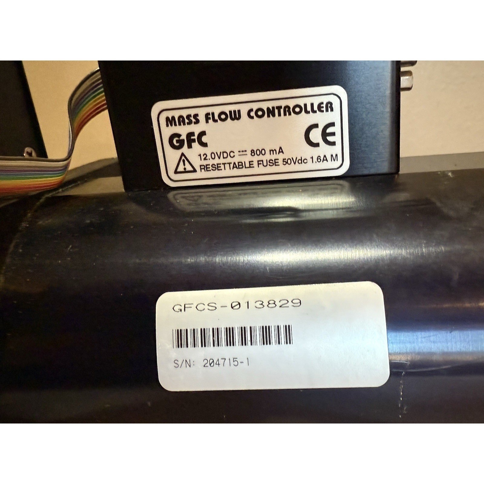 AALBORG Air Mass Flow Controller Meter Flow Range 0-35.3 Model GFCS-013829