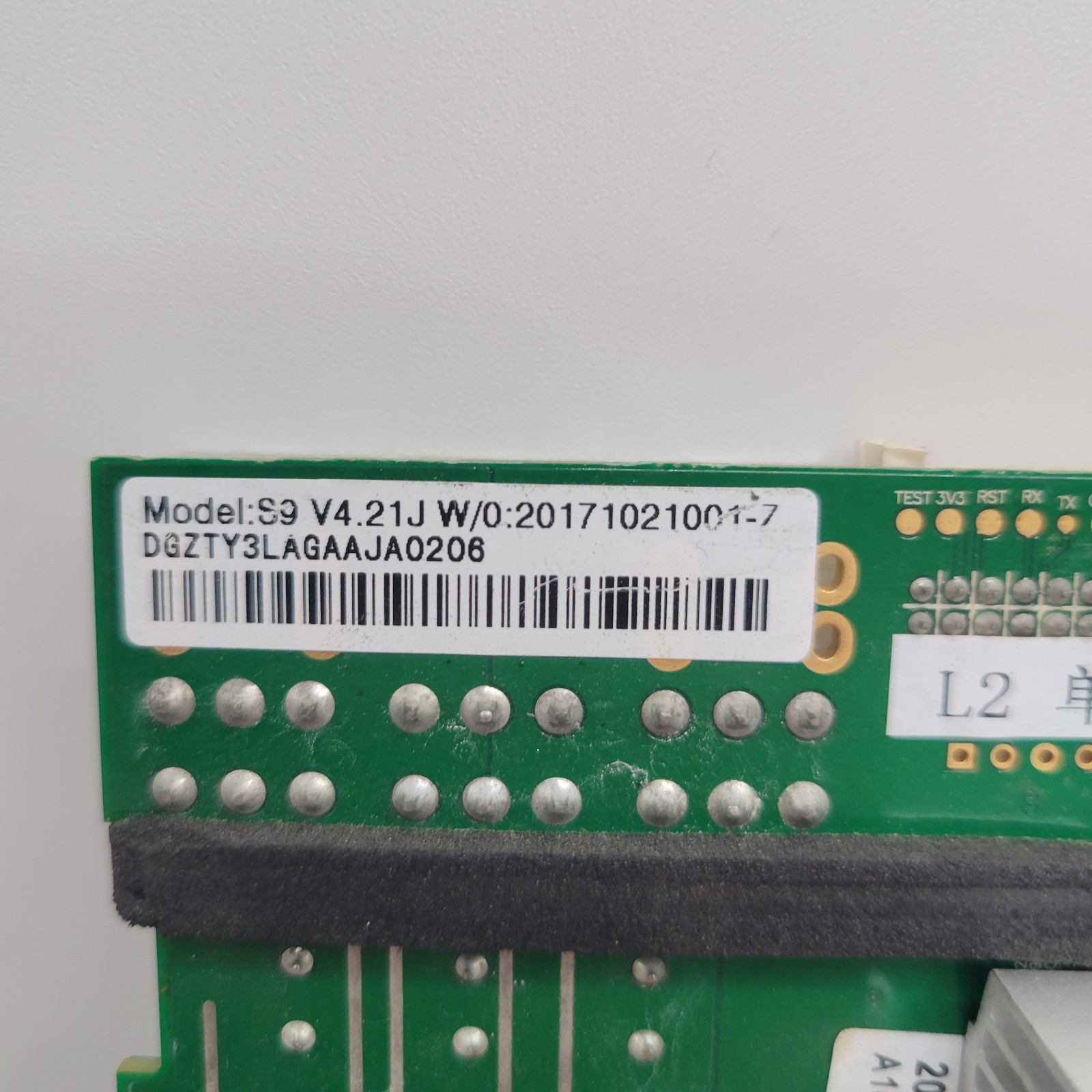 Bitmain Antminer S9 V4.21J Hashboard Hash Board