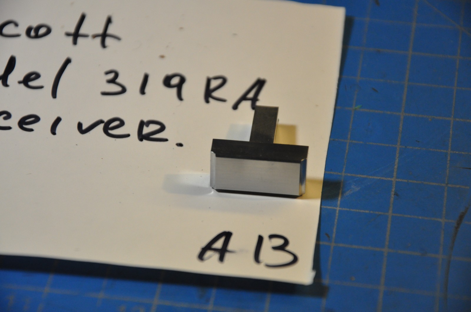 Scott 319RA Receiver Replacement Parts FM Push Button