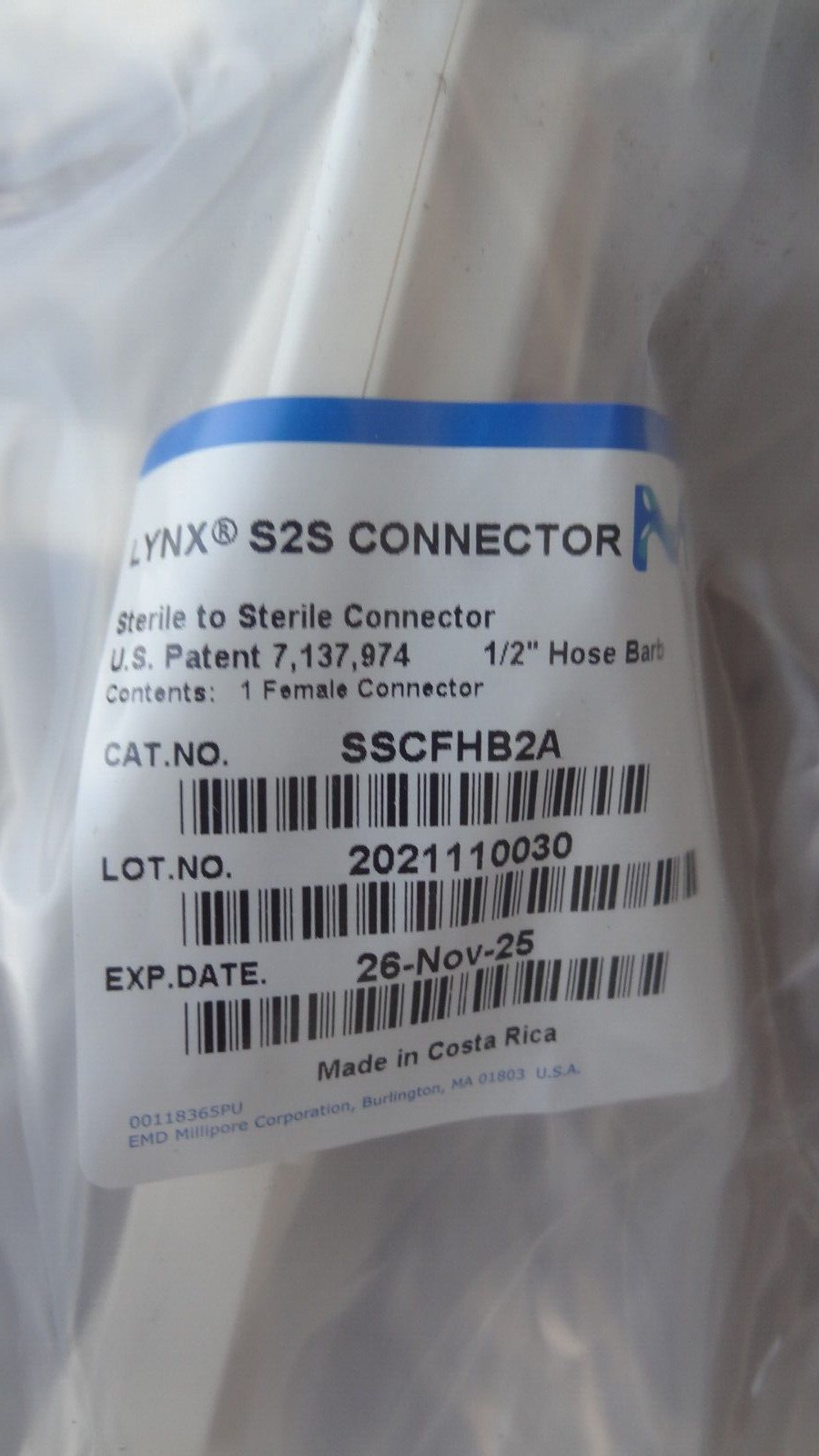 LYNX S2S Connector ~ Exp. 26 November 2025