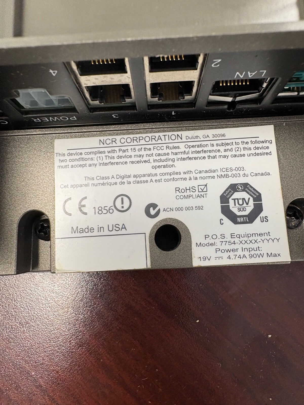 NCR POS System-multiple terminals and printers plus cash drawers