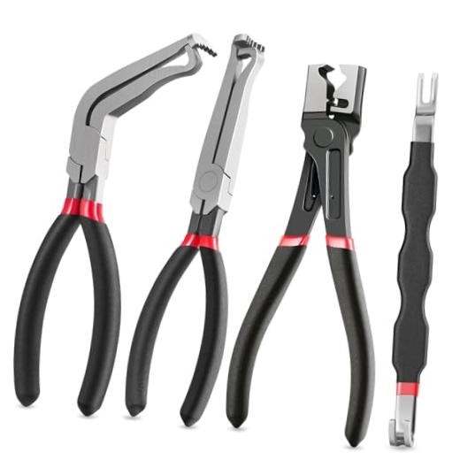 4 PCS Automotive Electrical Connector Disconnect Pliers and Hose Clamp Removal