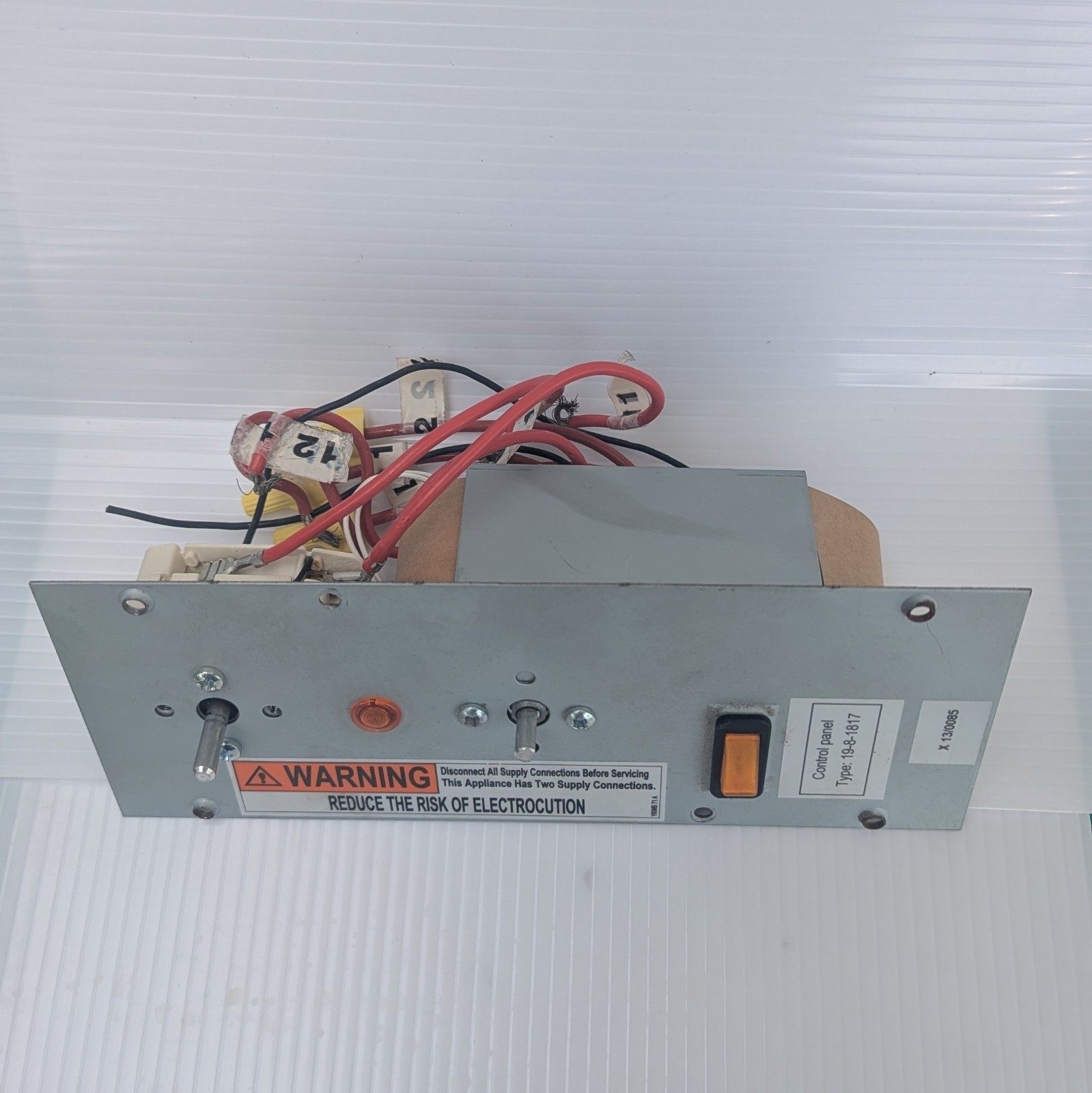 TESTED Amerec Helo SC-60 Sauna Control Panel 19-8-1817 Timer Thermostat NO Knobs