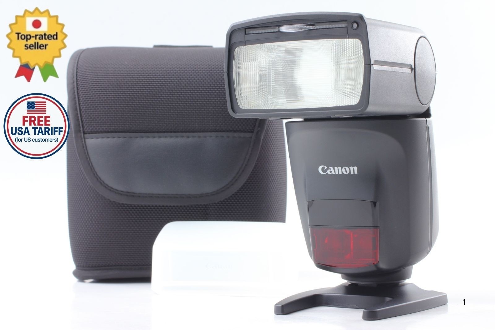 [Unused w/ Case] Canon Speedlite 470EX-AI Auto Intelligent Bounce Flash JAPAN