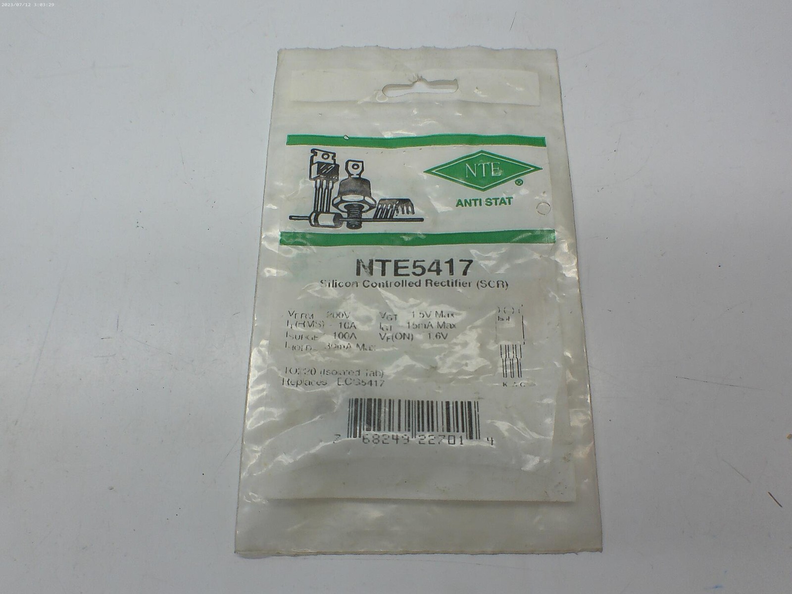 NTE NTE5417 RECTIFIER NSMP