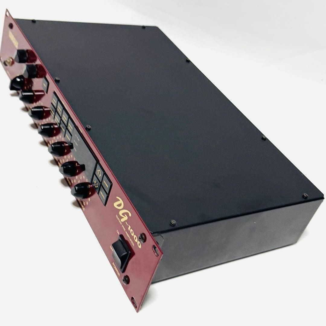 YAMAHA DG-1000 Guitar Preamp Modeling Processor Tested Working w/ Manual