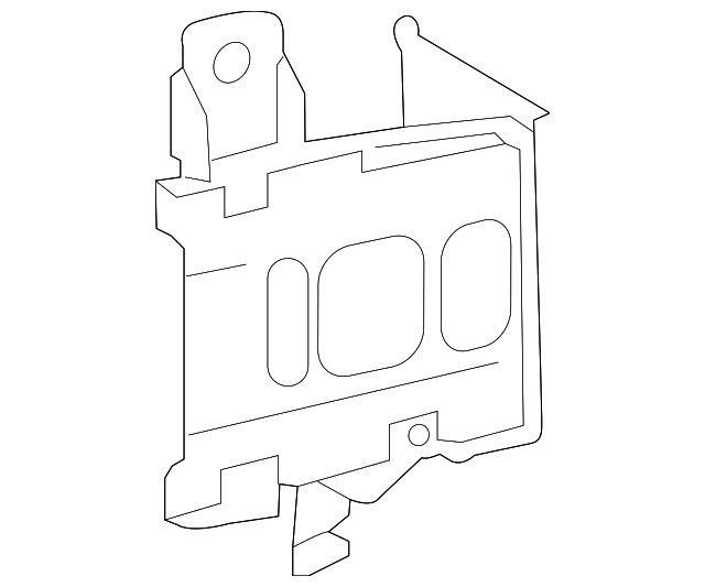 Genuine Audi Blind Spot Detection System Warning Sensor Bracket 4K9-907-461-C