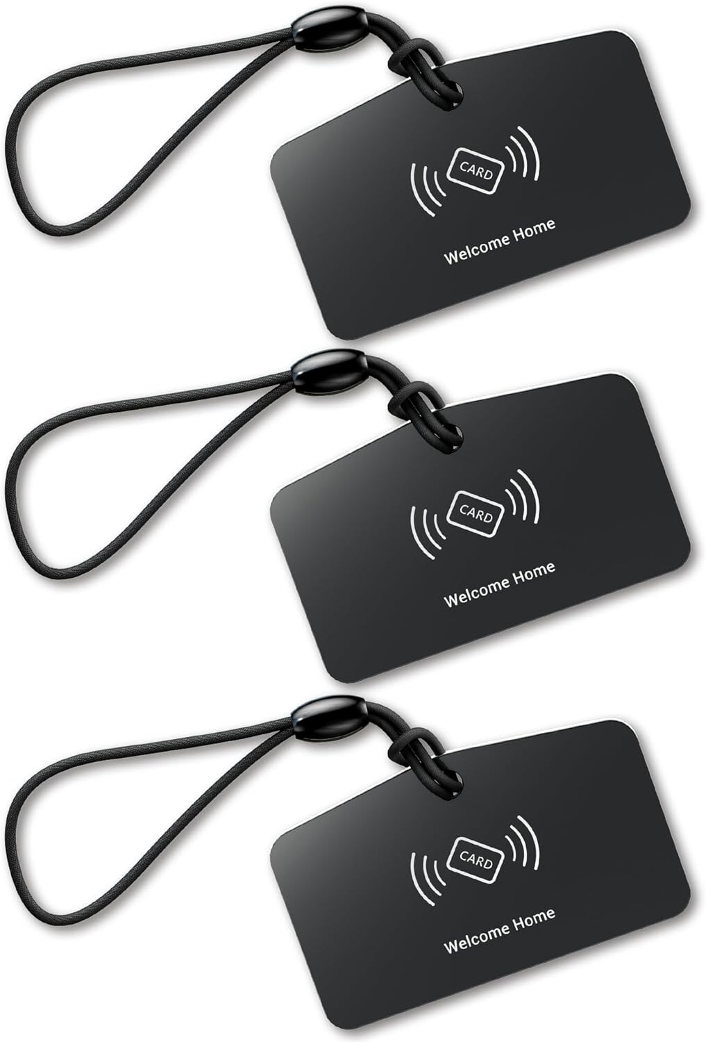 VK01 IC Cards for Smart Lock, 13.56MHz RFID Cards Key Fobs for Keyless Entry Doo