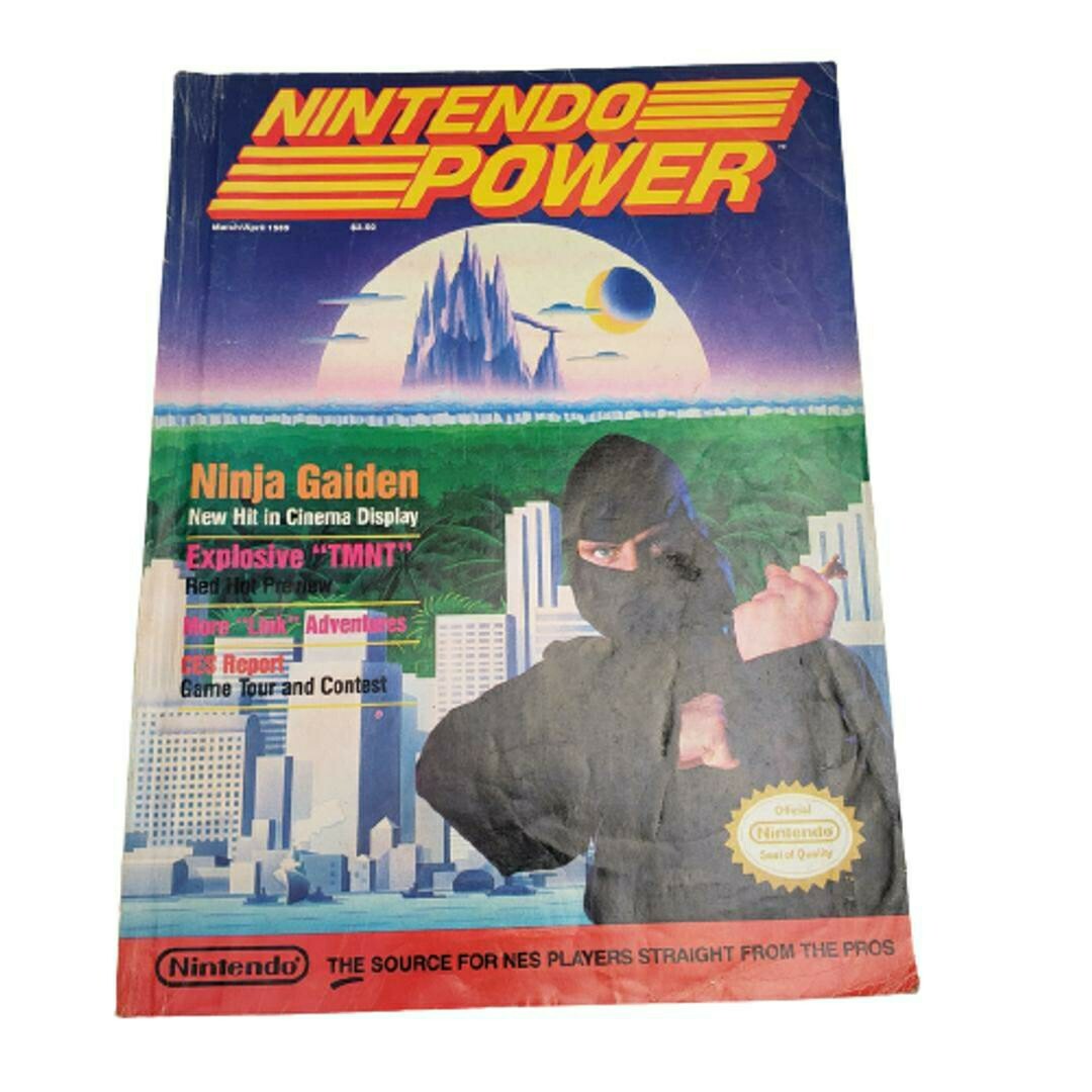 Vintage NP Ninja Gaiden Magazine 1989