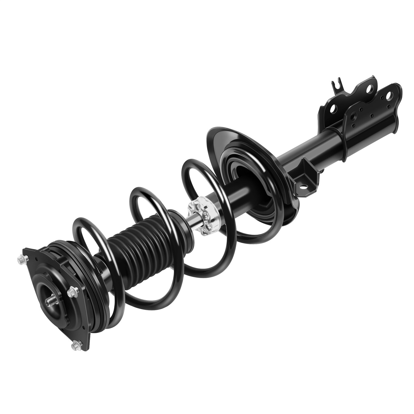 Awd For 2012-2015 Nissan Rogue Select Front Complete Struts w/Coil Spring Shocks