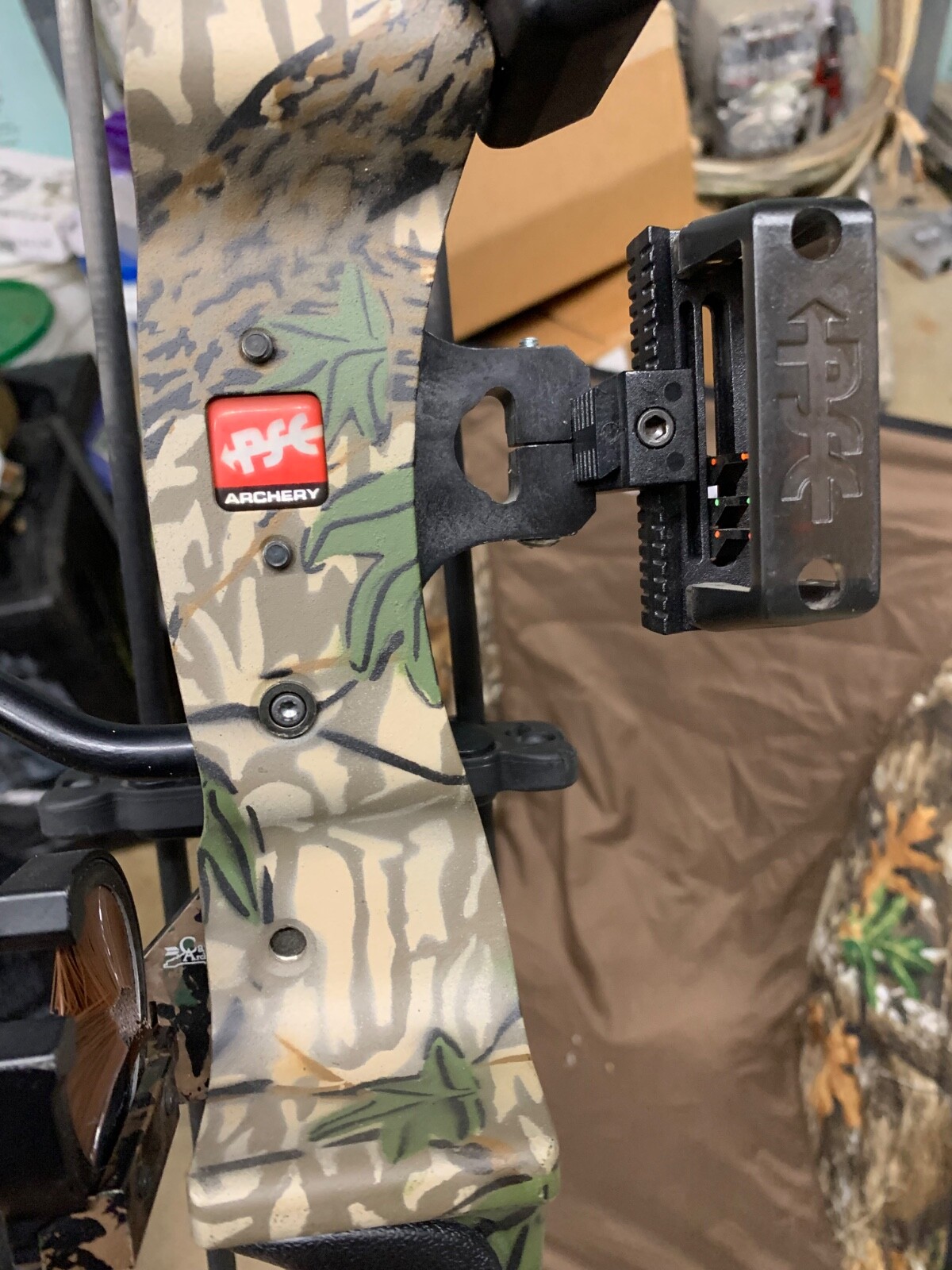 Left handed used pse nova compound bow