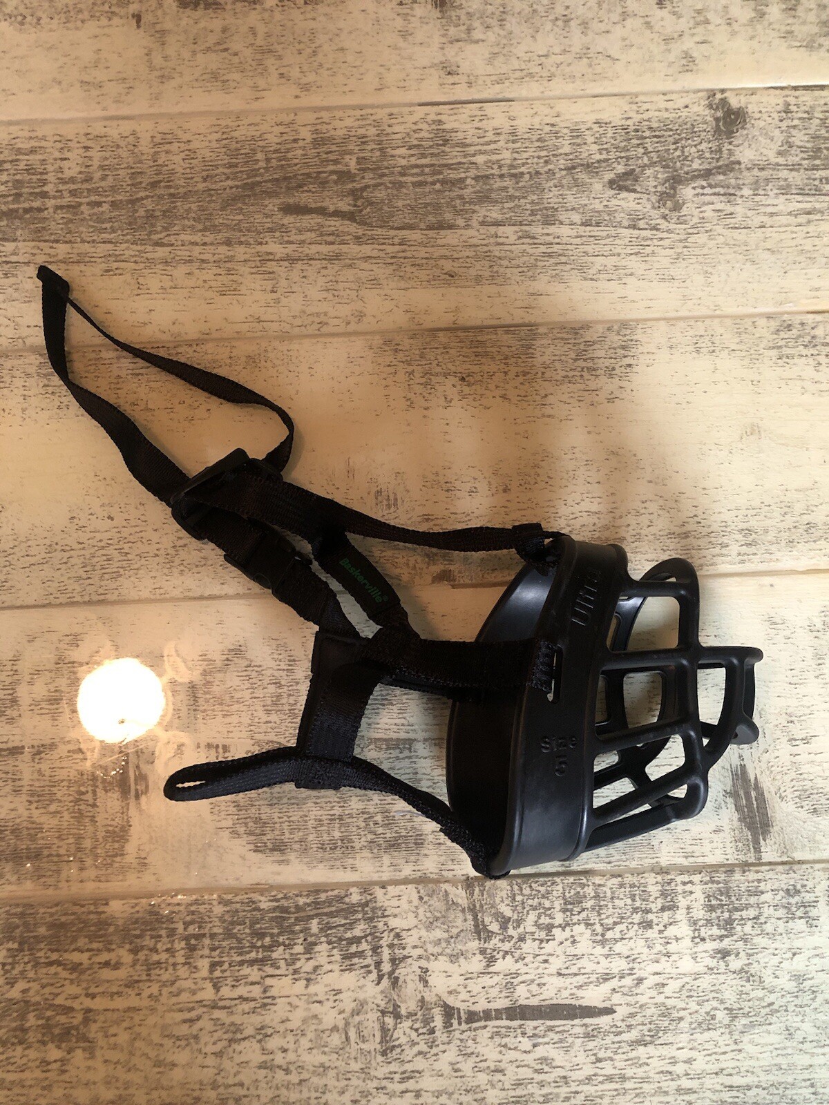 Baskerville Ultra Muzzle for Dogs, Size 5 - Black