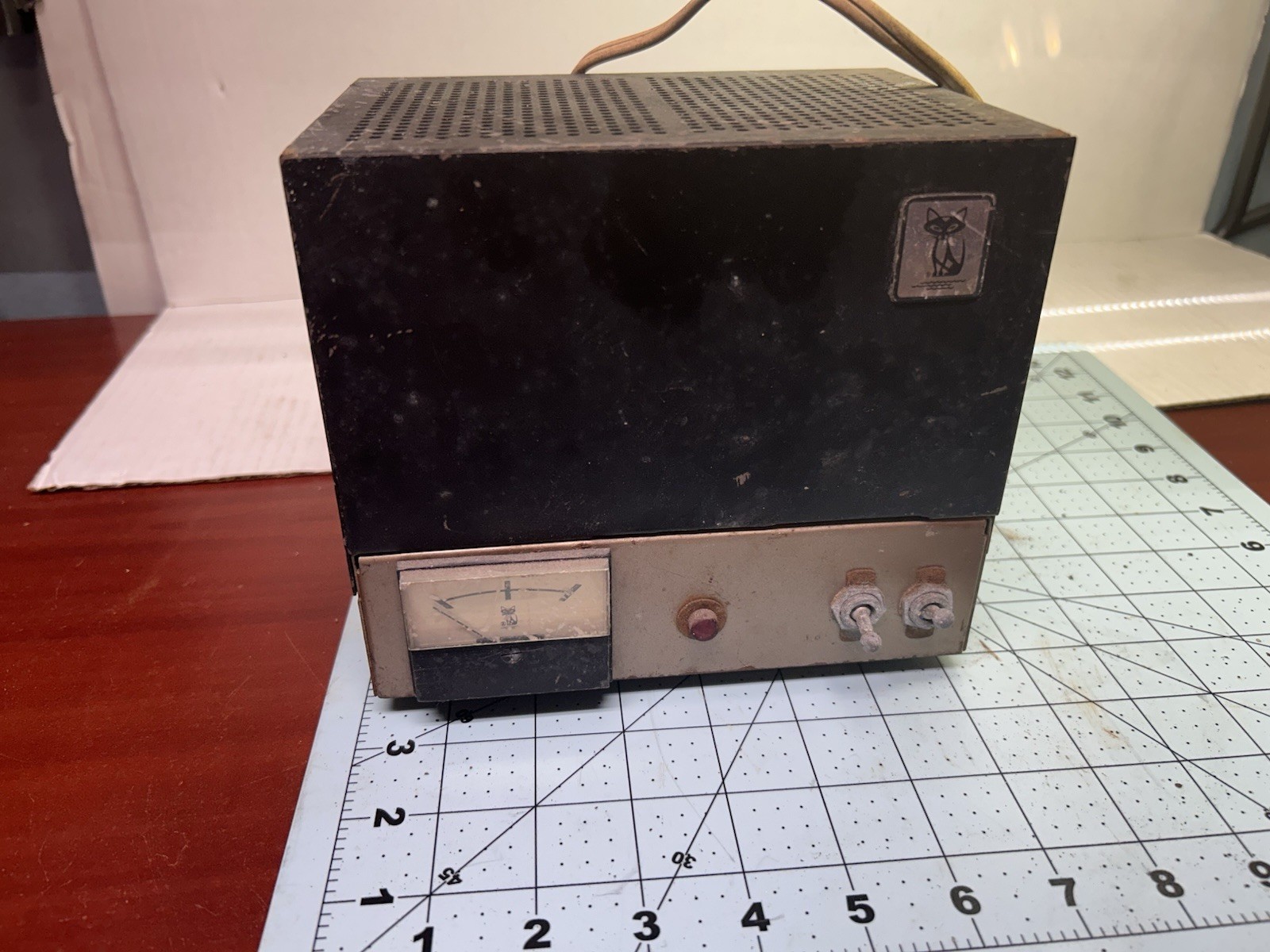 Wawasee Black Cat JB-12 Tube Linear Radio Amplifier UNTESTED
