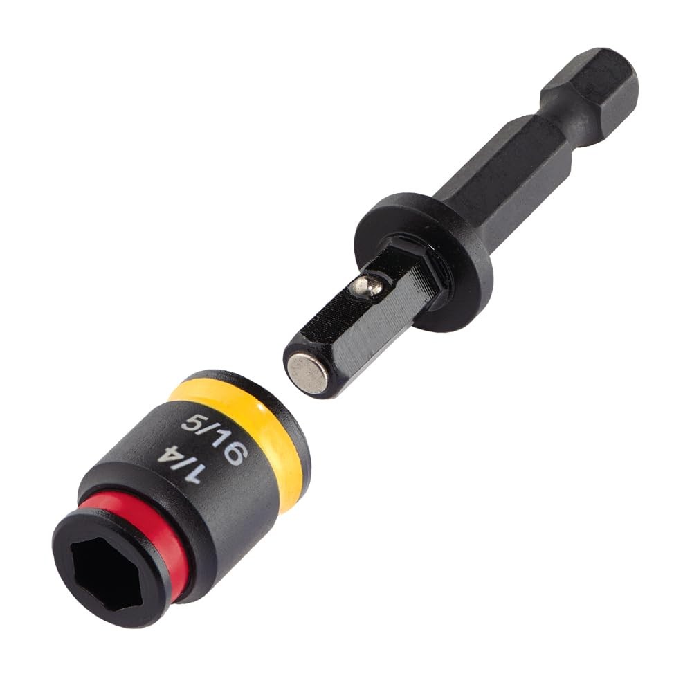 Malco MSHC 1/4" & 5/16" C-RHEX Cleanable Reversible Magnetic Hex 2 in., Multi