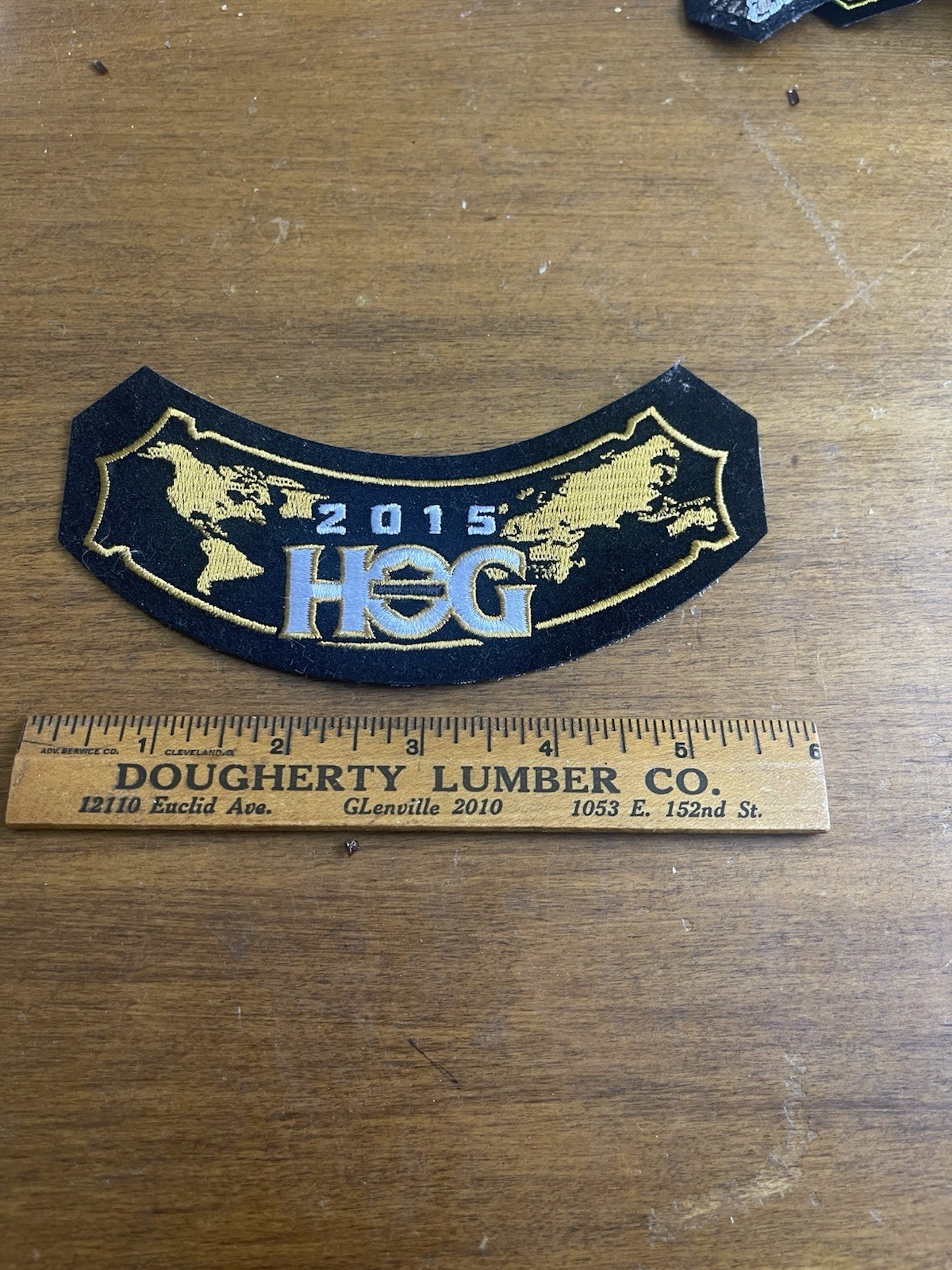 2015 HOG Membership rocker Patch HARLEY DAVIDSON OWNERS GROUP HD MC