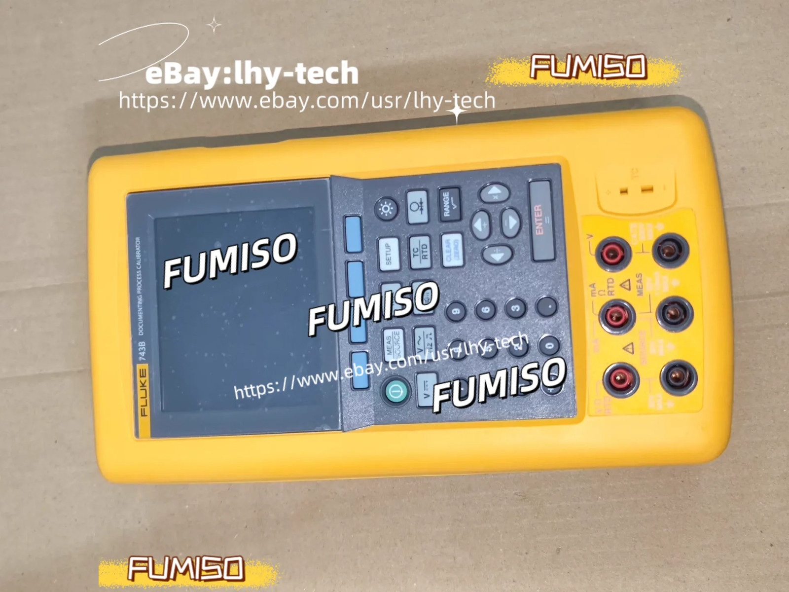 Fluke 743B Documenting Process Calibrator used&lhy