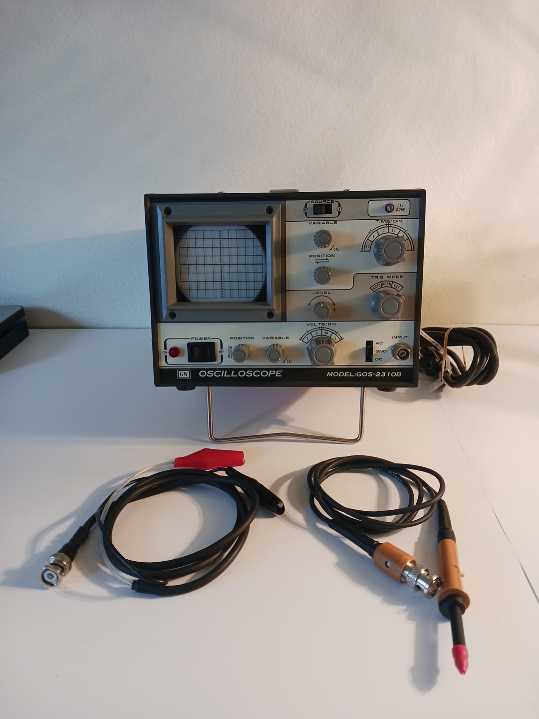 Vintage GW Oscilloscope Model:GOS-2310B