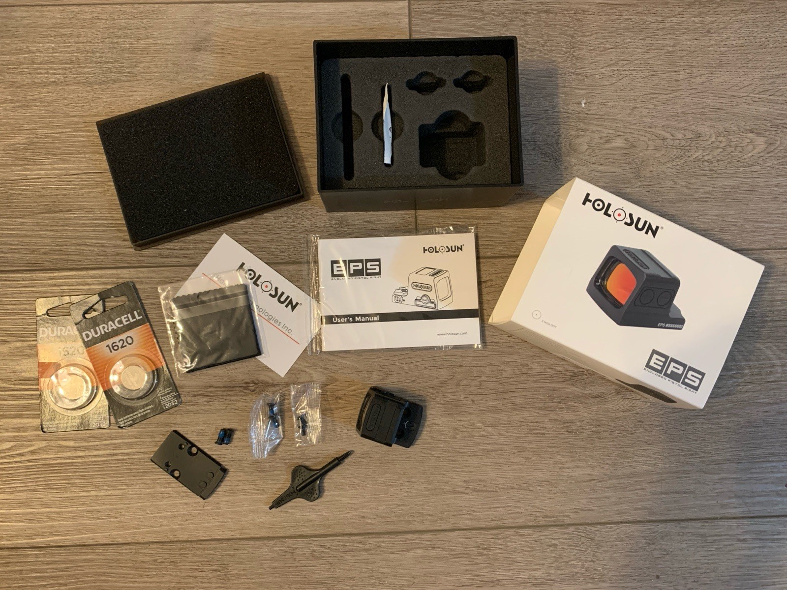 Holosun EPS 2 MOA Red Dot Sight Black Used