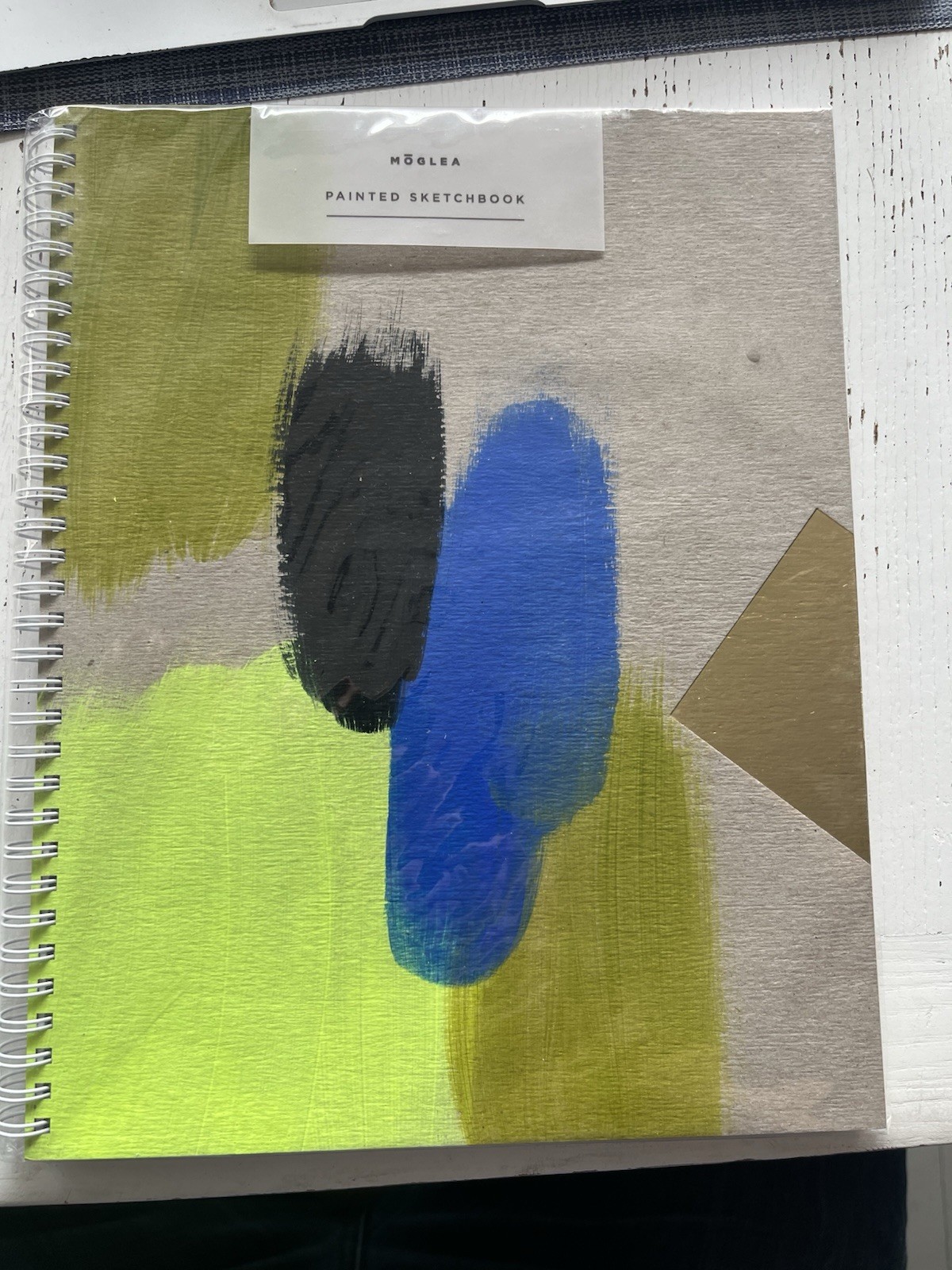 Moglea Painted Sketchbook 50 Sheets-Lined-Hand Crafted in the USA NEW