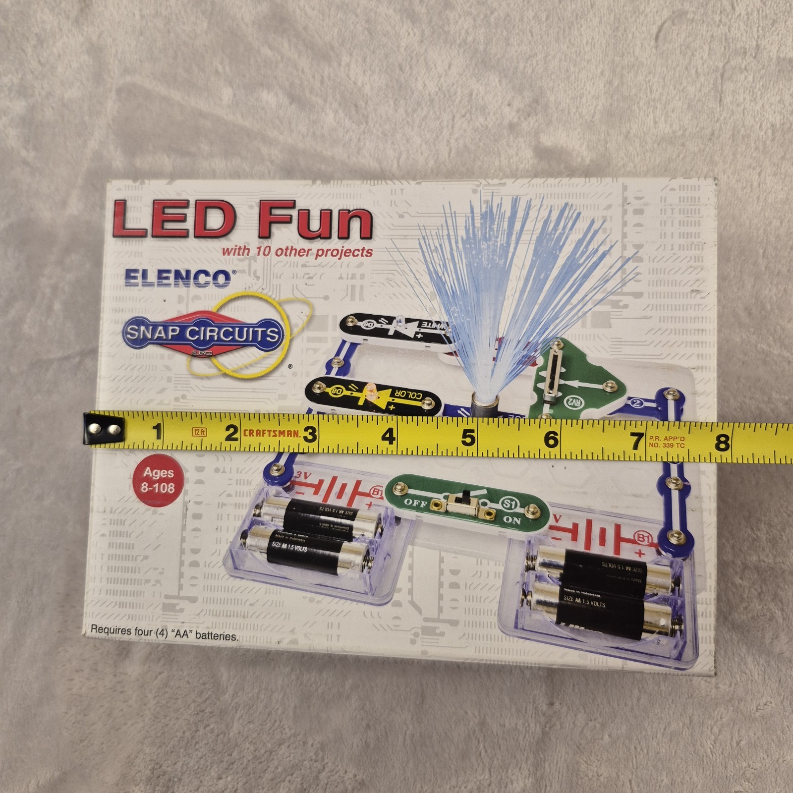 LED Fun Strobe Light & Sound Kit Electroncis Lerning Kit STEM Elenco SCP14