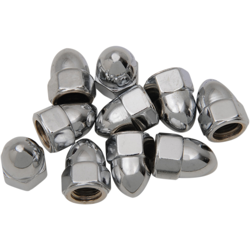 Drag Specialties 3/8-24 Acorn Nut Chrome | MPB108