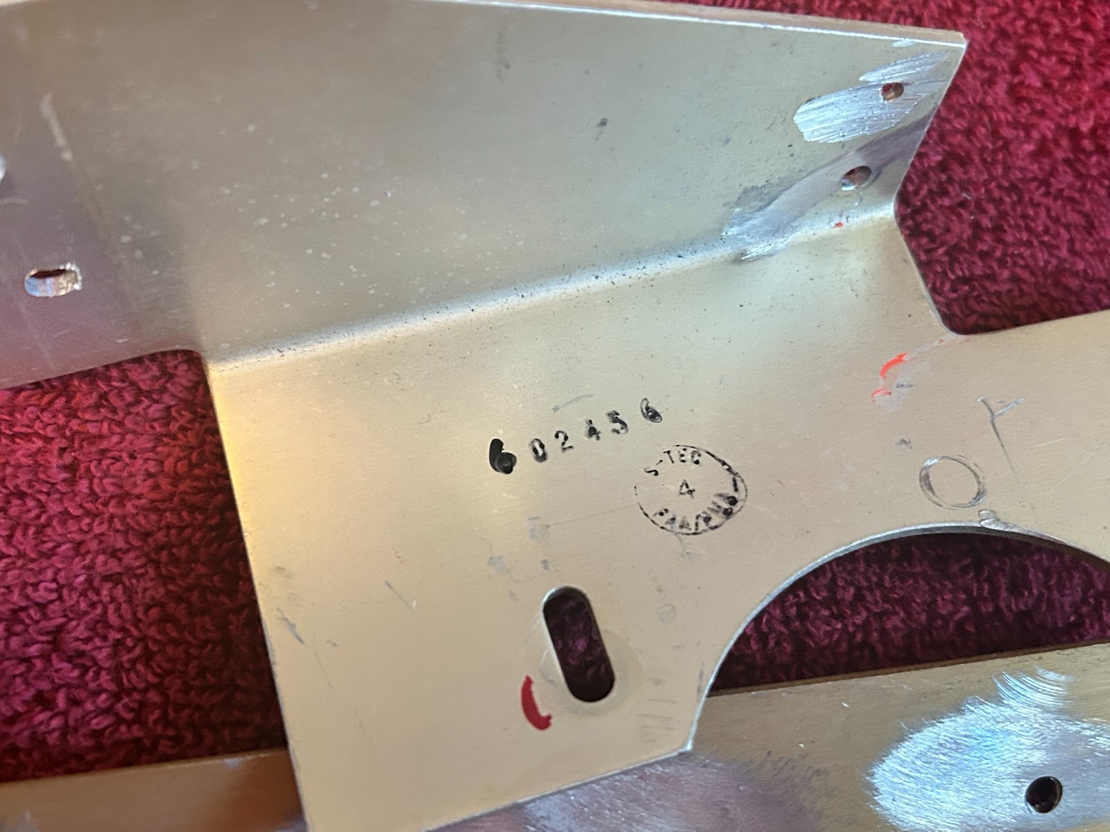 S-TEC SYSTEM 55X AUTOPILOT SERVO MOUNTING BRACKET SET