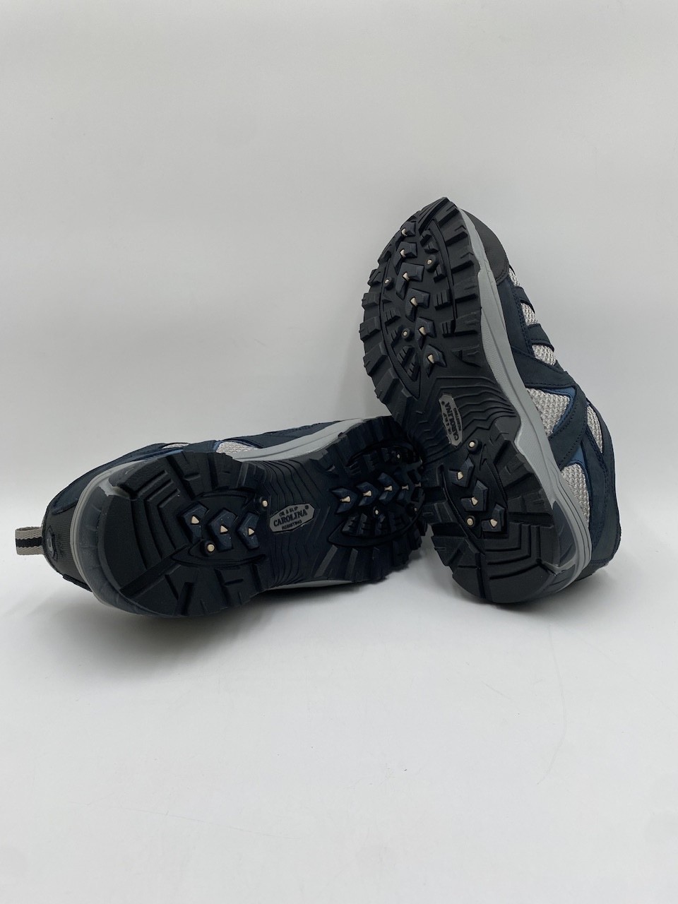 CAROLINA TREADZ ALUMINUM TOE ATHLETIC Men's NEW Work Shoes Dark Blue Multi Sizes