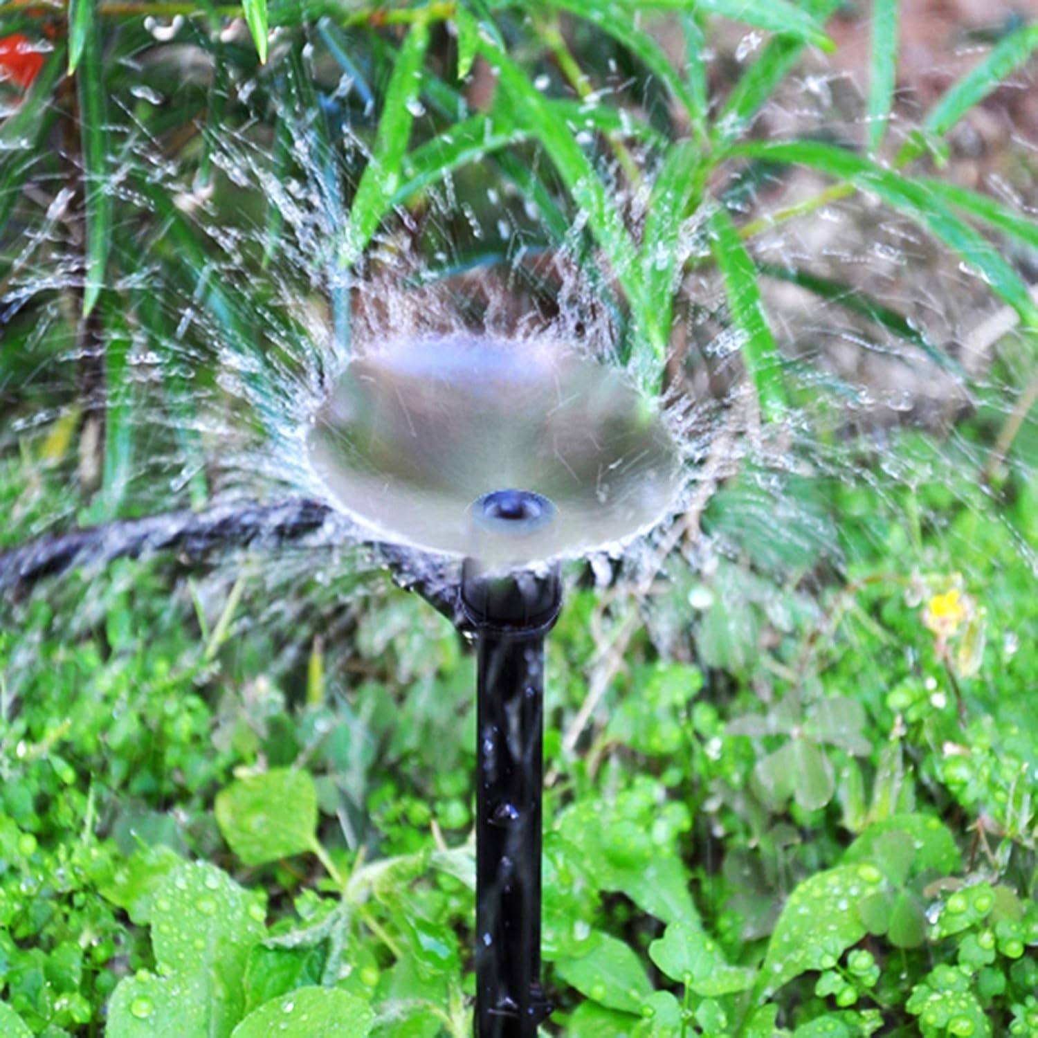 Irrigation System Drip Emitters - 50PCS Adjustable Flow for Versatile Gardens
