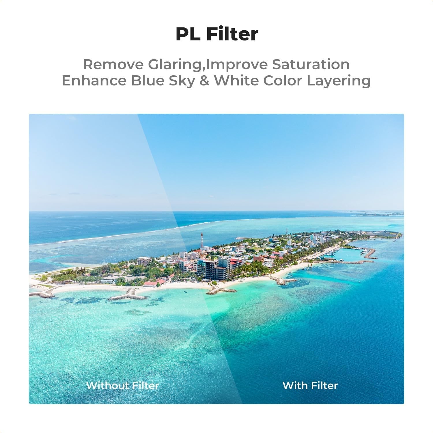 Avata 2 Drone Optical Glass Filters - 3 Pack