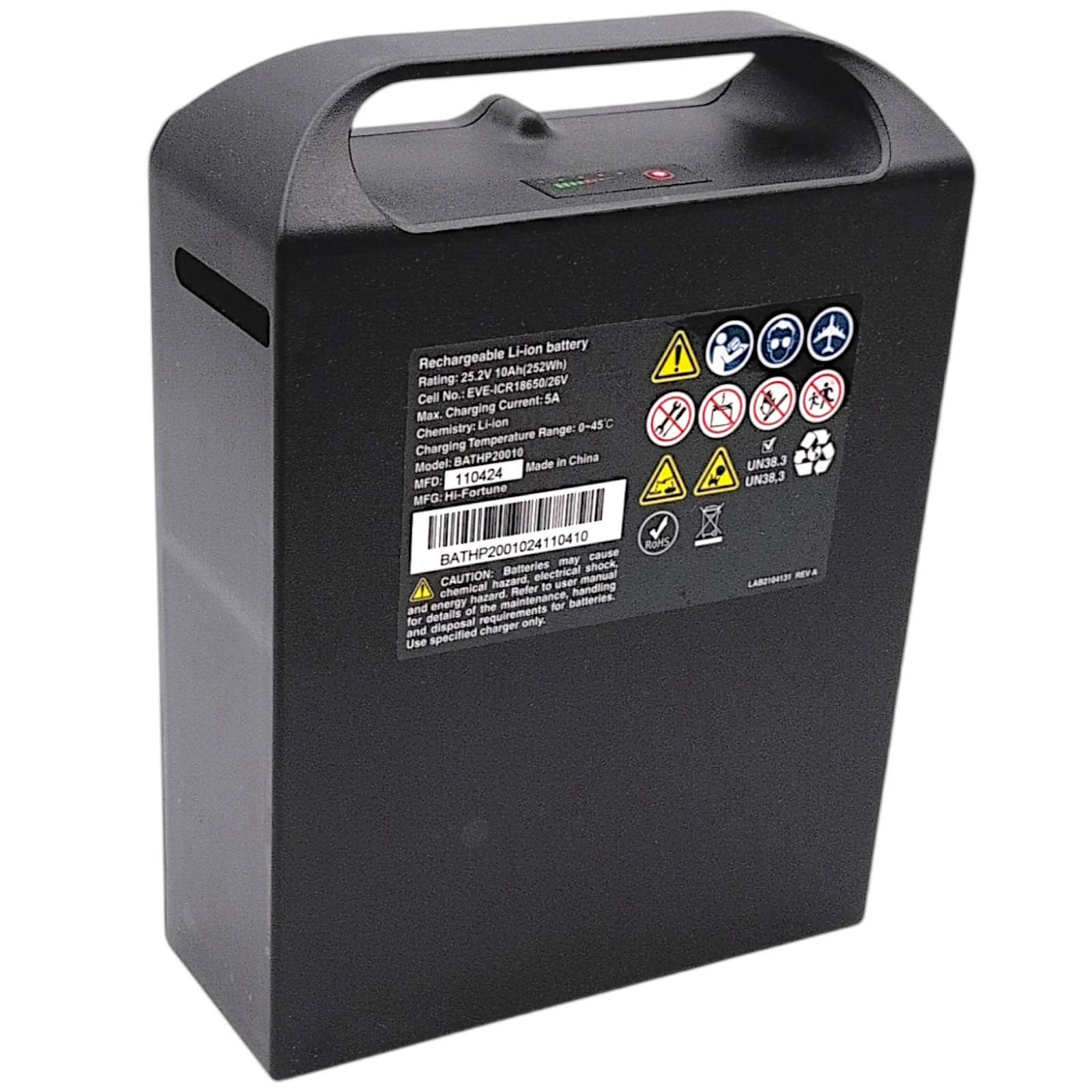 Pride Mobility Jazzy Ultra Light 25.2V Lithium-Ion Battery (10Ah & 20Ah Options)
