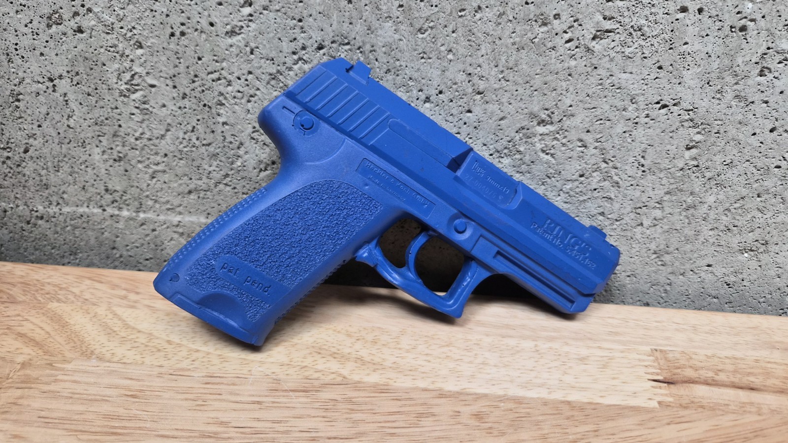 HK USP Compact 9mm x 19 Ring’s Blue Training Pistol Heckler & Koch GmbH Used