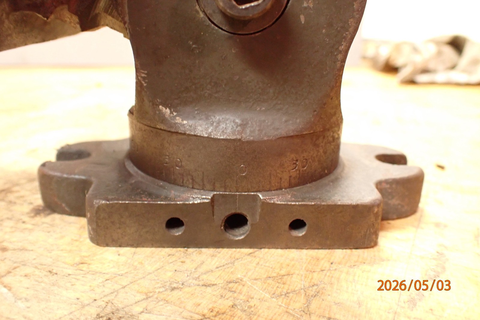 OLDER ADJUSTABLE ANGLE GRINDING GRINDER FIXTURE MACHINIST TOOLING
