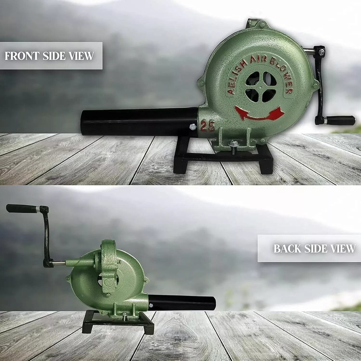 Hand Crank Blacksmith Forge Blower Manual Fan