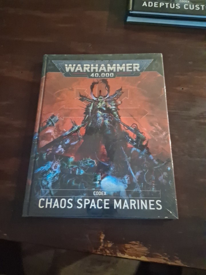 warhammer 40k chaos space marines codex