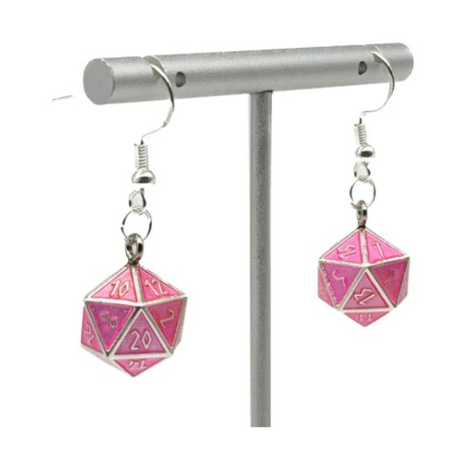 Norse Foundry Dice Earrings Ioun Stone d20 Earrings - Siren Song New