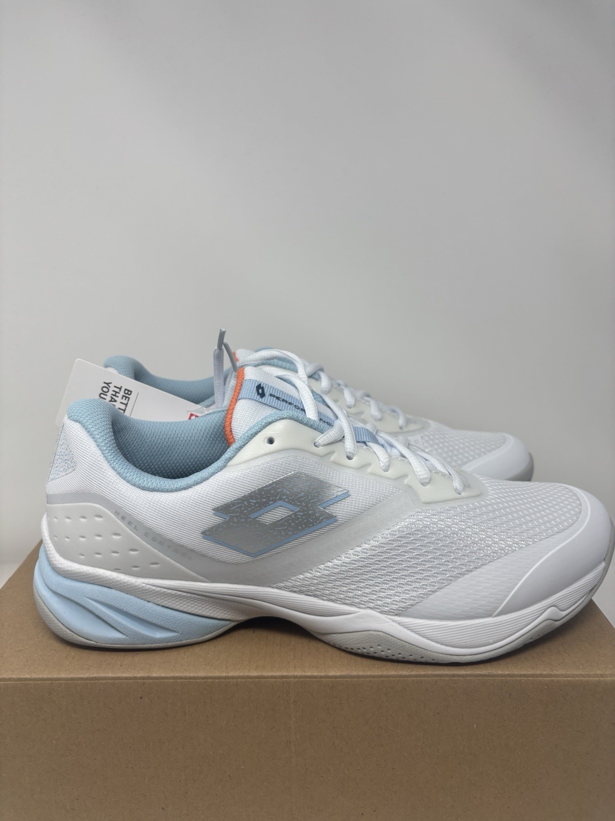 Lotto Mirage 400 Allround Clay Hard Court Tennis Shoes White Women’s Size 10