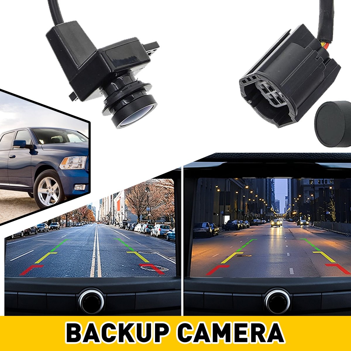 Rear View Camera For 2009-2010 Dodge Ram 1500 2500 3500 Truck Backup Parking US