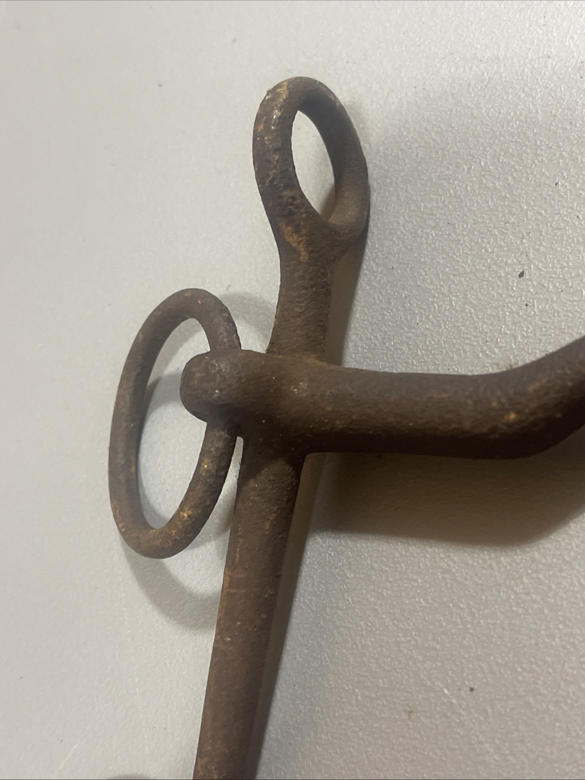 Weymouth Bit 4 Ring 5in Iron Horse Decor Western