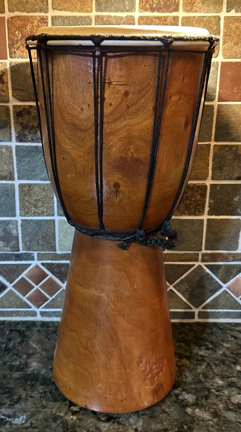 DJEMBE DRUM Wooden Disney Theatrical Group Ltd