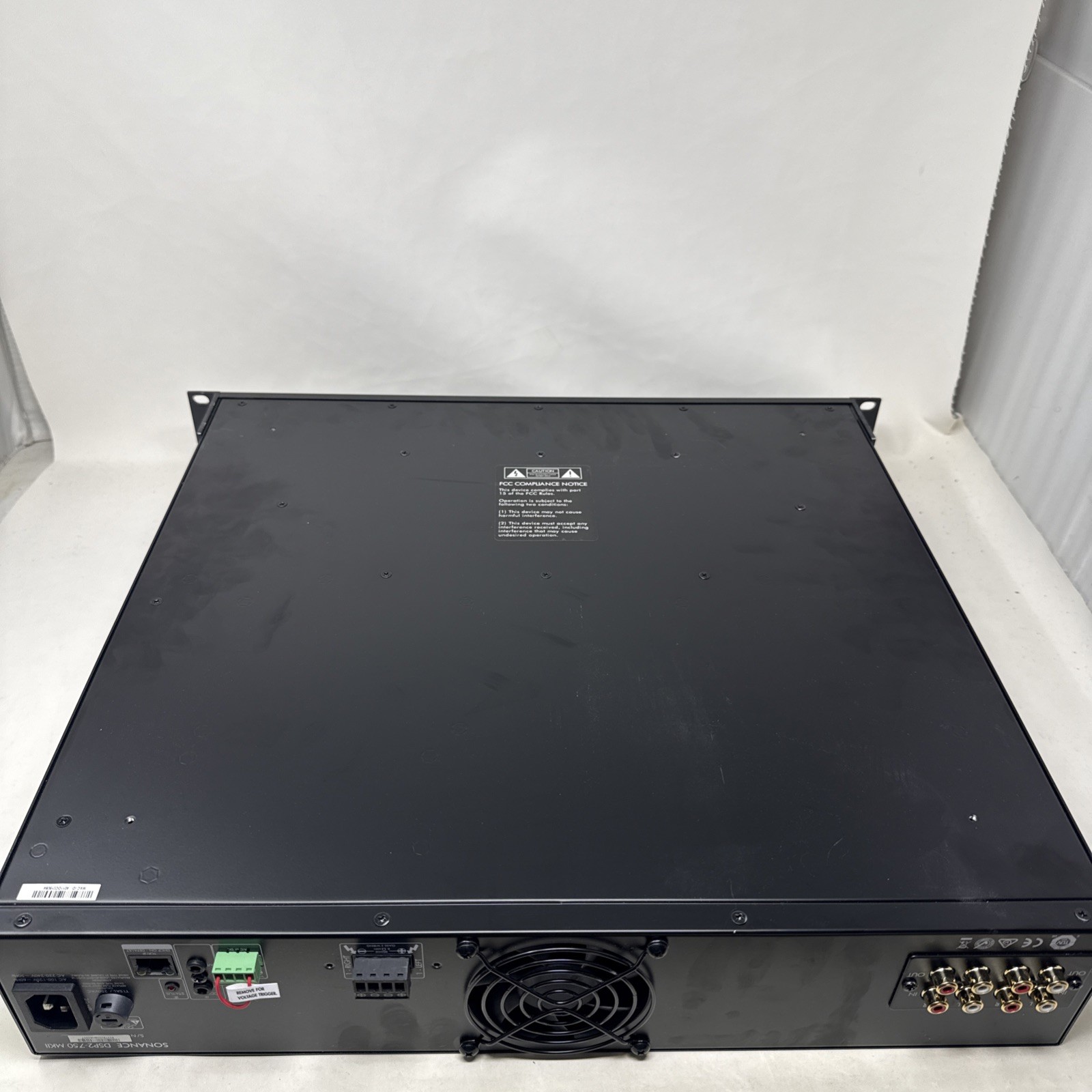 Sonance SONAMP DSP 2-750 MKII Power Amplifier - Black (93379)