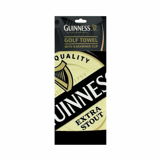 Guinness 100% Cotton Golf Towel Offiziell Guinness Product