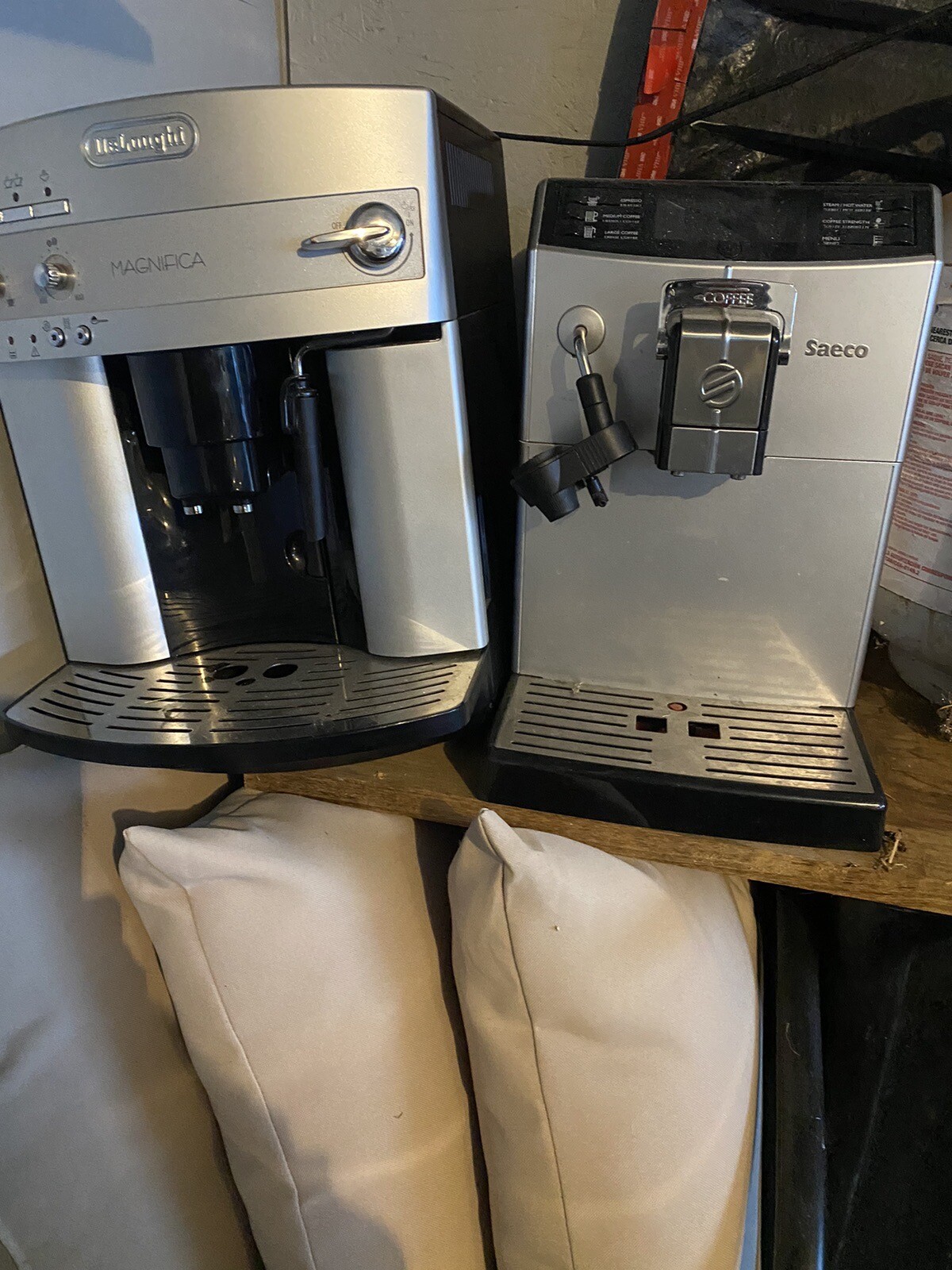 Saeco and Delonghi Espresso Coffee Maker Parts Or Fix