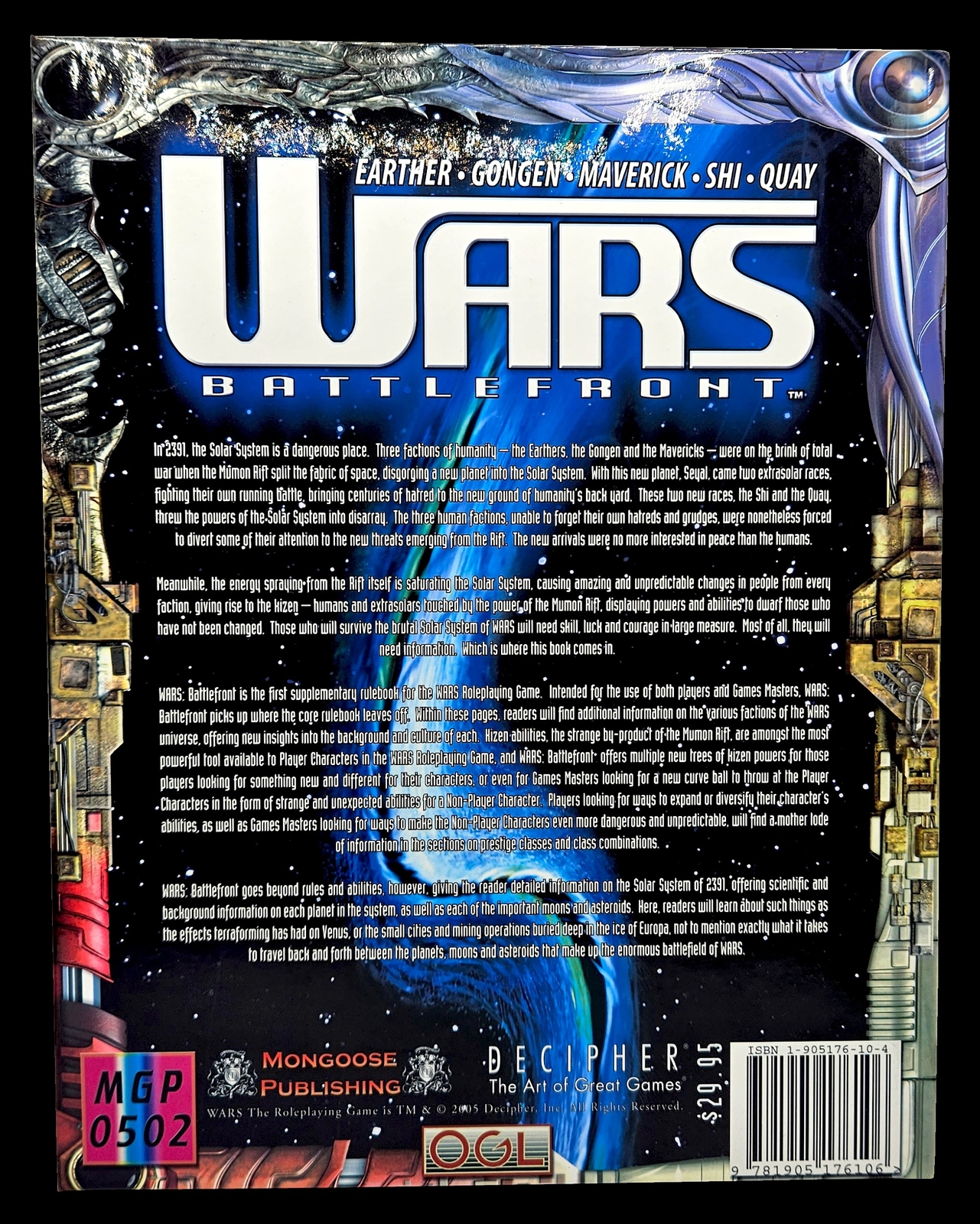 WARS Battlefront (Sourcebook)