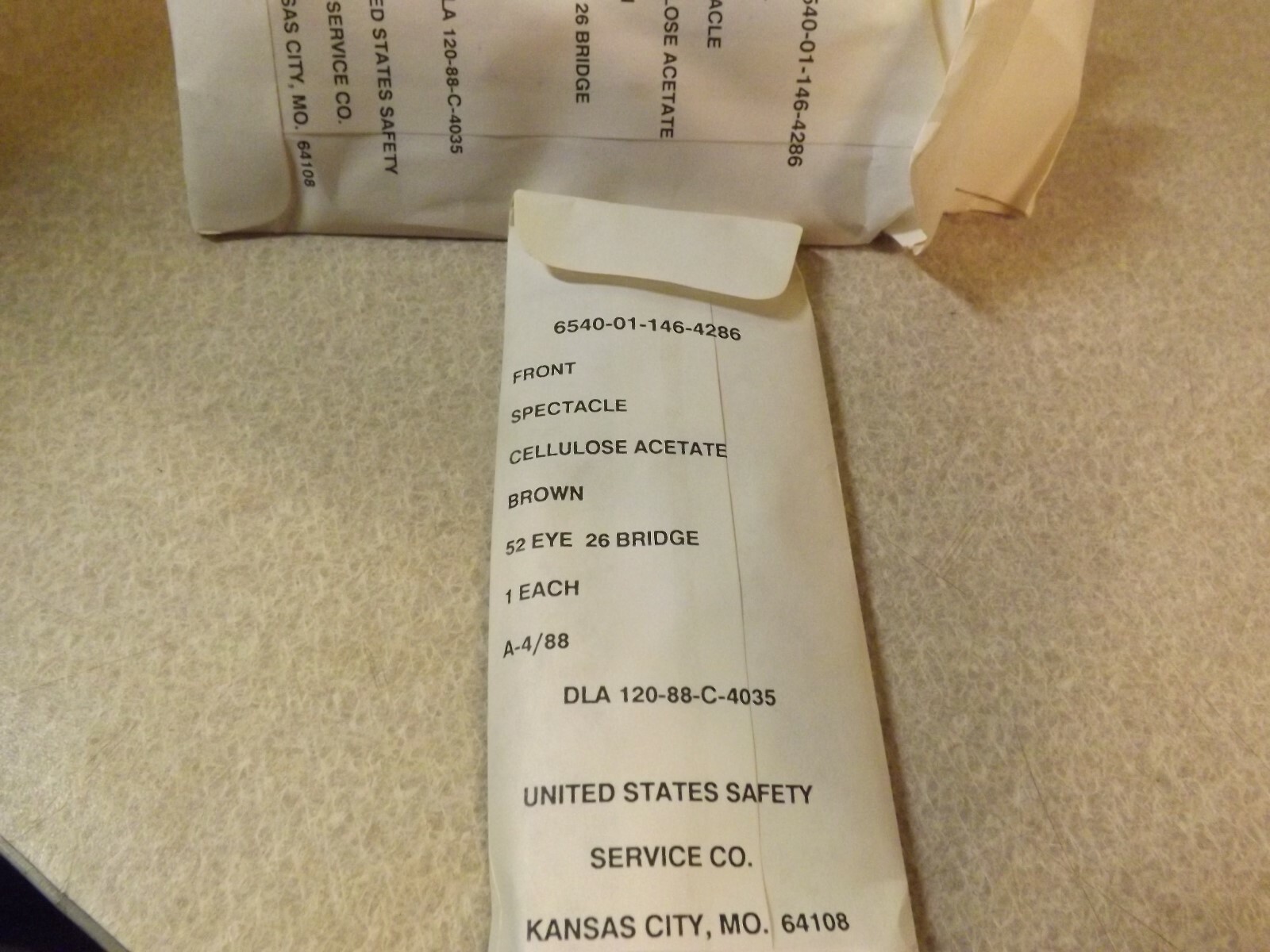 FRONT,SPECTACLE BROWN 52 EYE, 26 BRIDGE