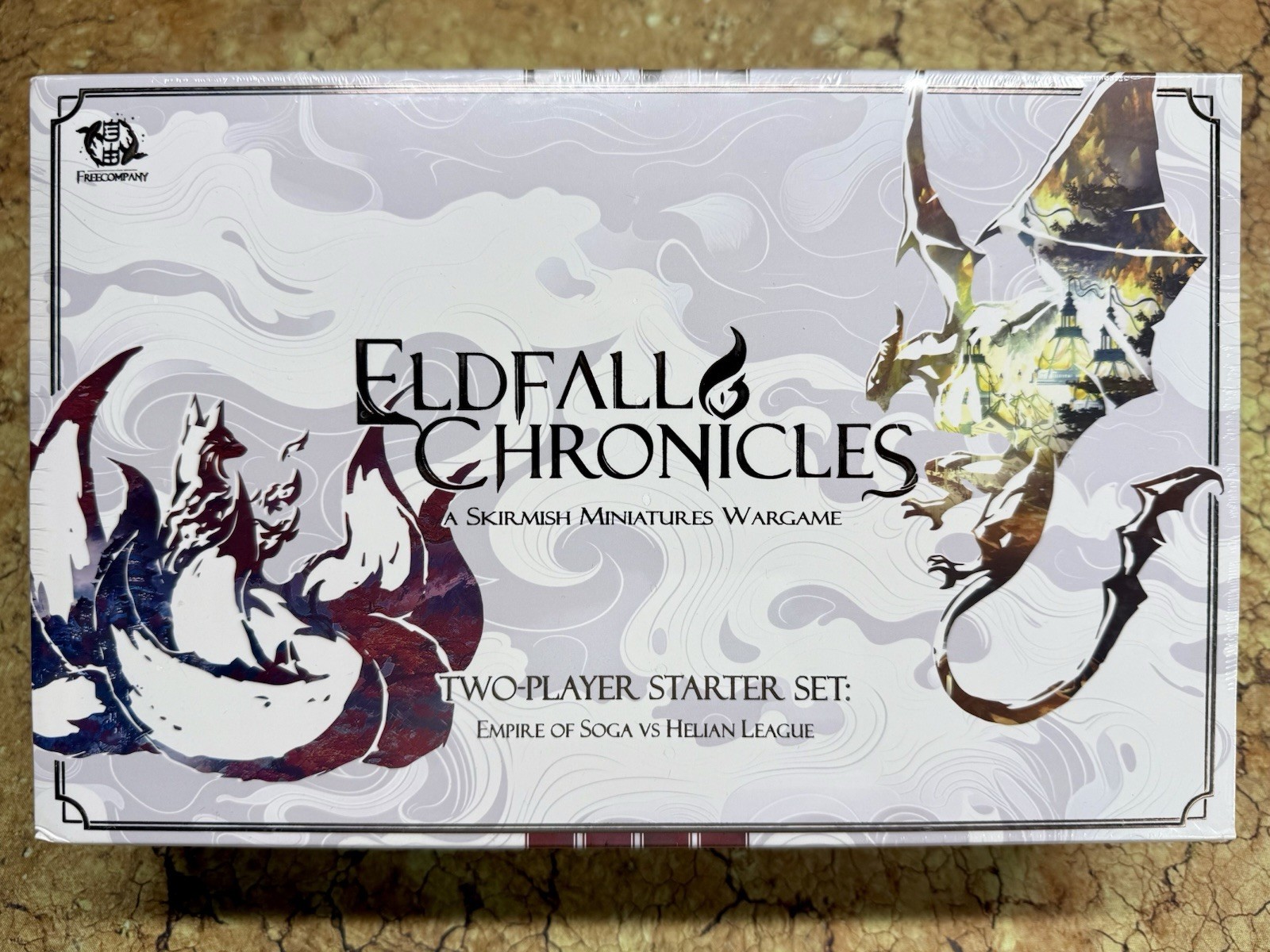 Eldfall Chronicles 2-Player Starter Empire of Soga vs Helian League NIB