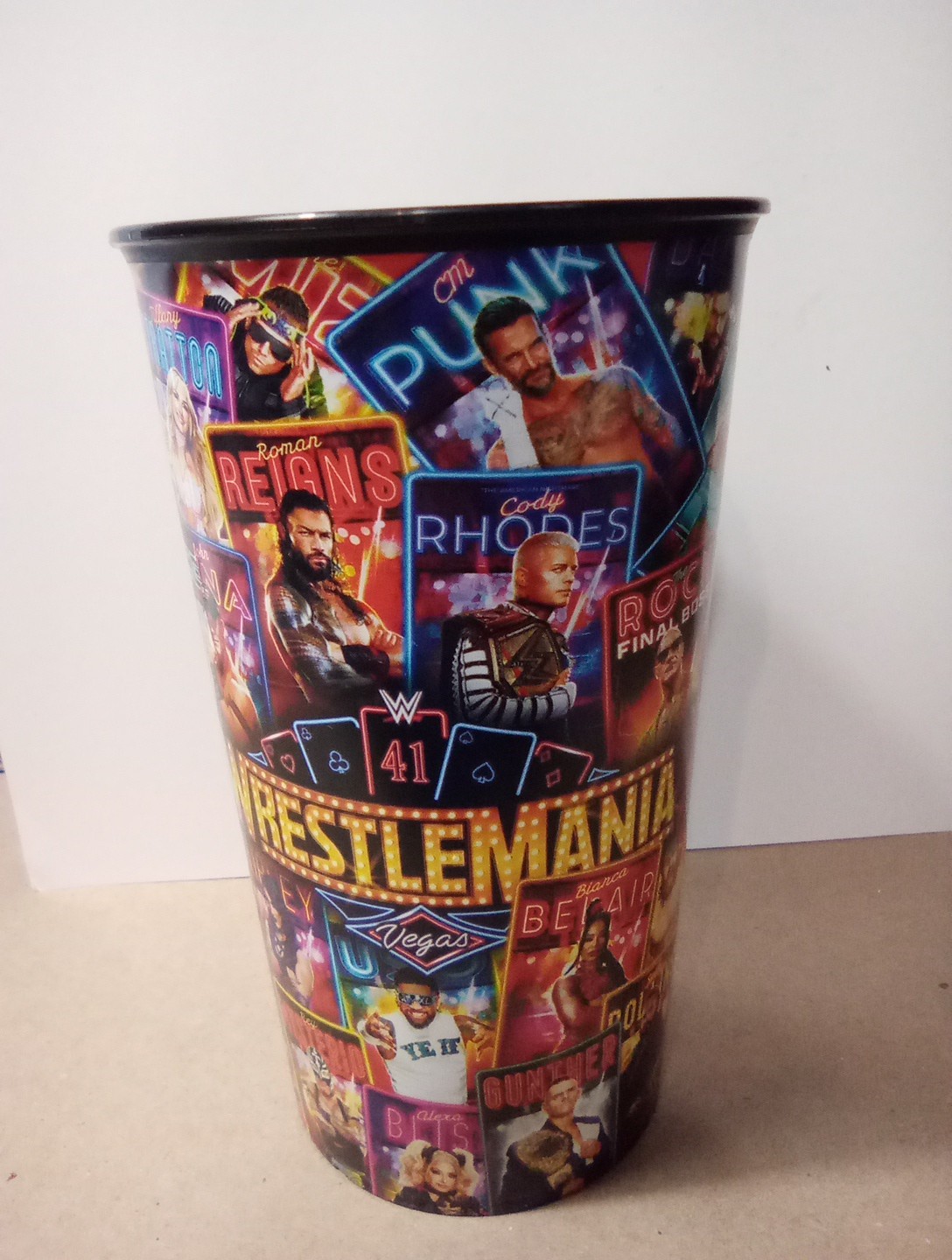 2025 WRESTLEMANIA LAS VEGAS, NEVADA WRESTLERS MUG GREAT FOR ANY COLLECTION!